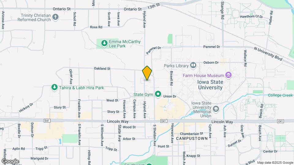 246 N Hyland Ave Map and Location Details