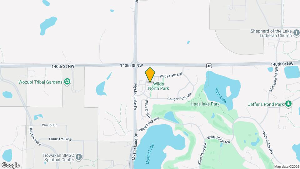 14165 Wilds Path NW Map and Location Details