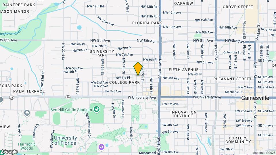 319 NW 15th Ter Map and Location Details