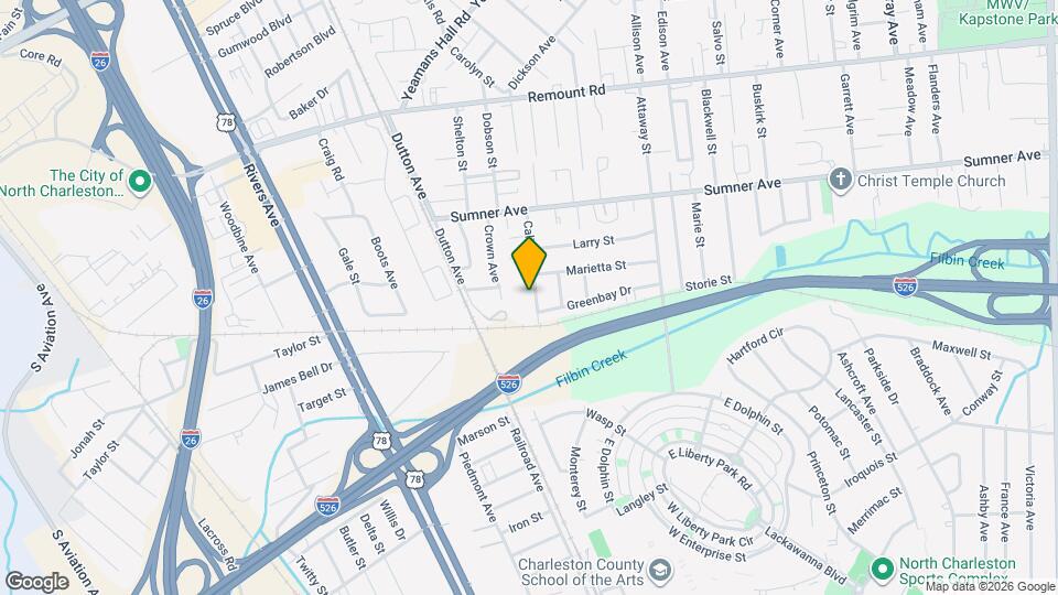 5427 Califf Rd Map and Location Details