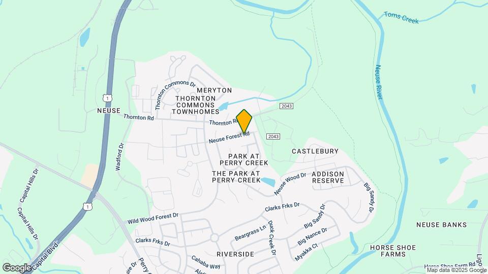 5412 Neuse Forest Rd Map and Location Details
