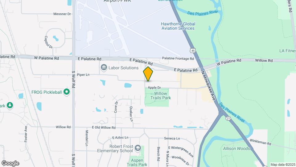 601 Piper Ln Map and Location Details