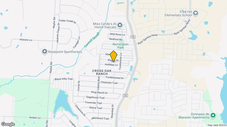 8929 Holliday Ln Map and Location Details