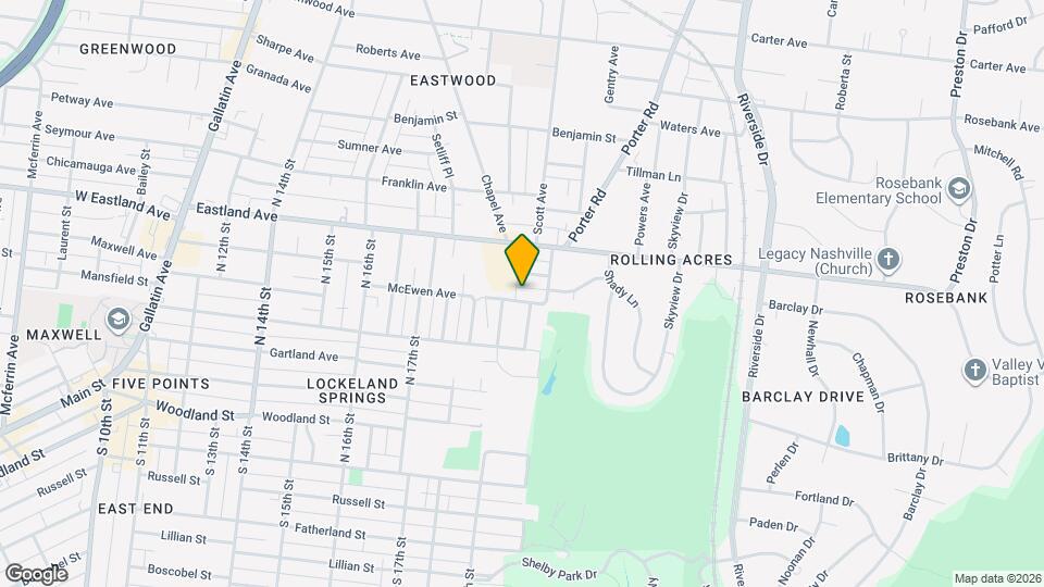 1809 McEwen Ave Map and Location Details
