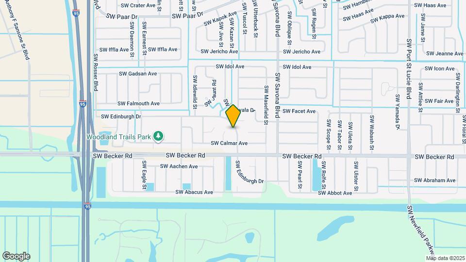 1240 SW Edinburgh Dr Map and Location Details