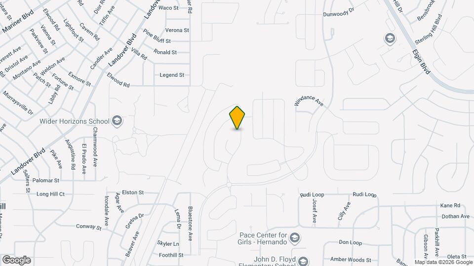 3645 Benham Rise Rd Mapa y Detalles de la Ubicación