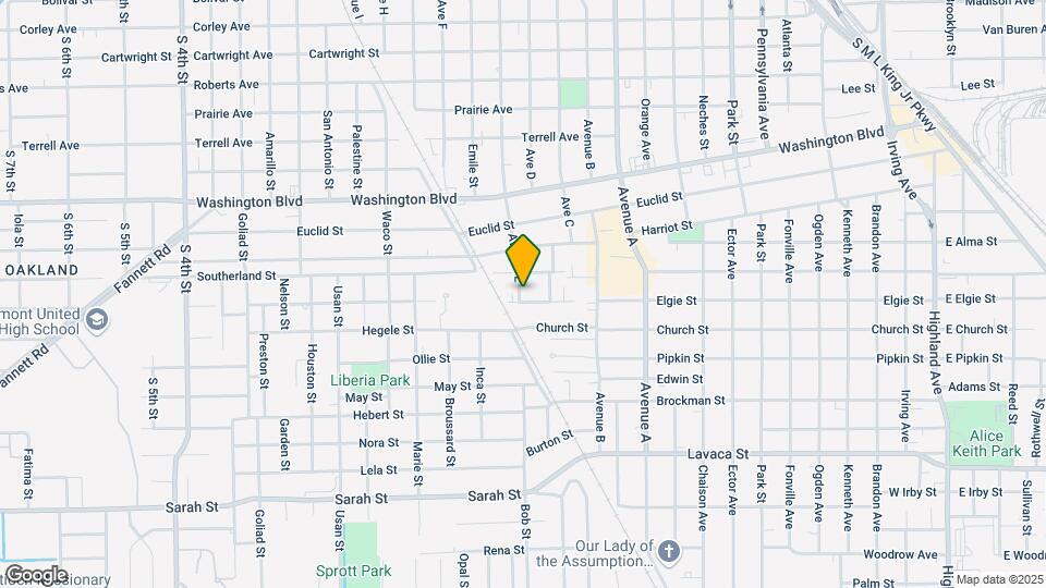 1780 Elgie St Map and Location Details