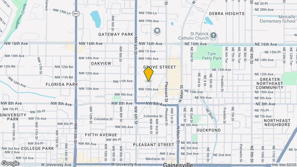 1022 NW 4th St, Unit 640-2F Map and Location Details