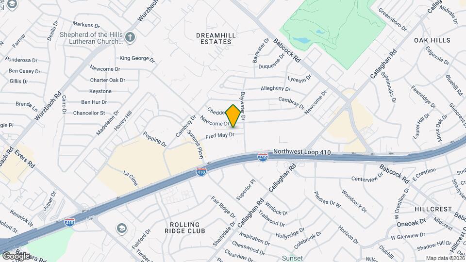 4813 Fred May Dr Map and Location Details