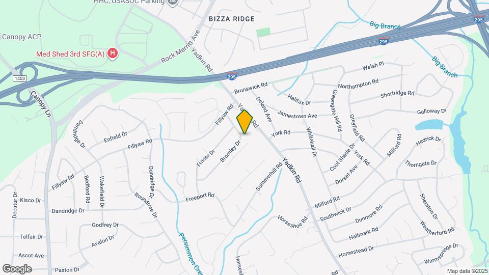 1264 Bromley Dr Map and Location Details