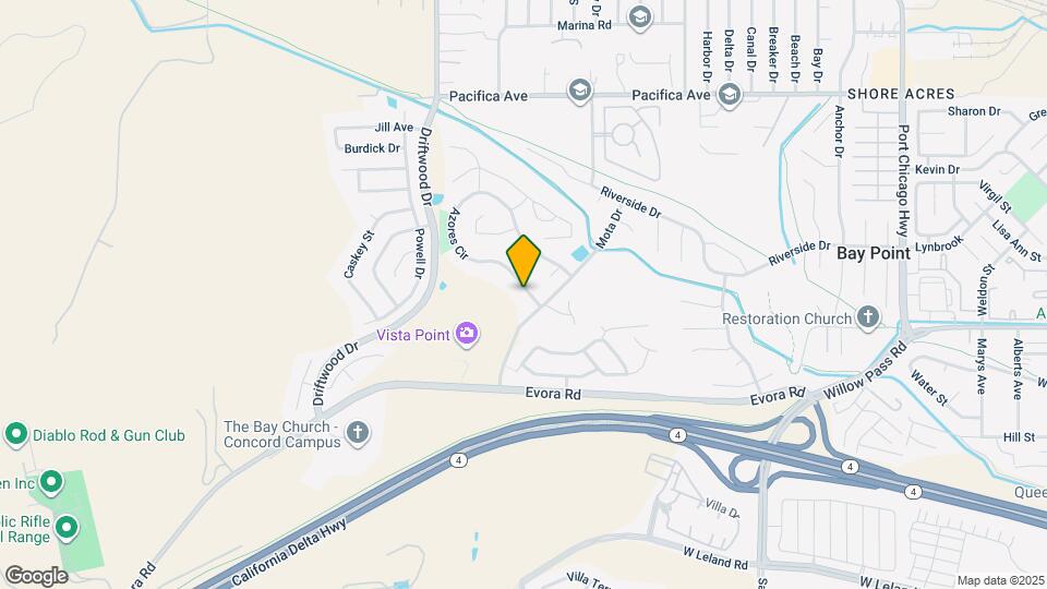 425 Azores Cir Map and Location Details