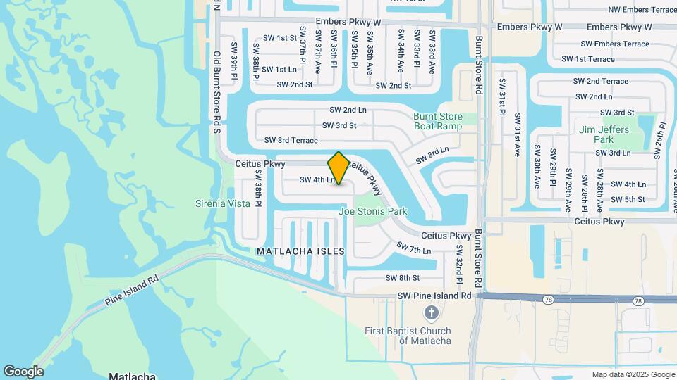 3539 SW 5th St Map and Location Details