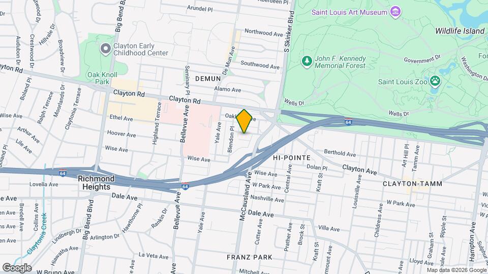 7038 Ethel Ave Map and Location Details