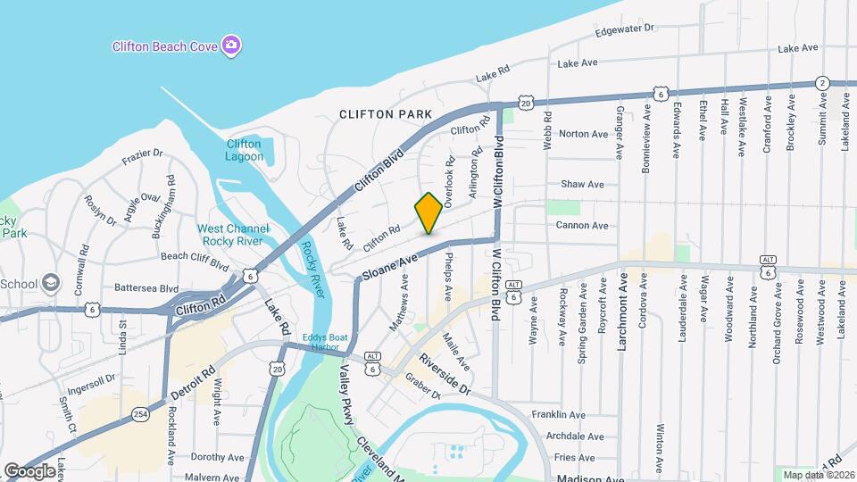 18254 Sloane Ave, Unit Upper Unit Map and Location Details