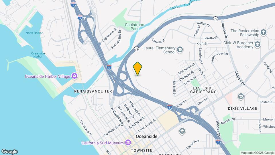 830 Harbor Cliff Way Map and Location Details