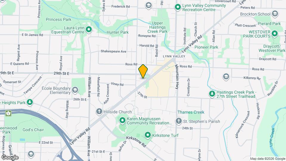 the Laurels Map and Location Details