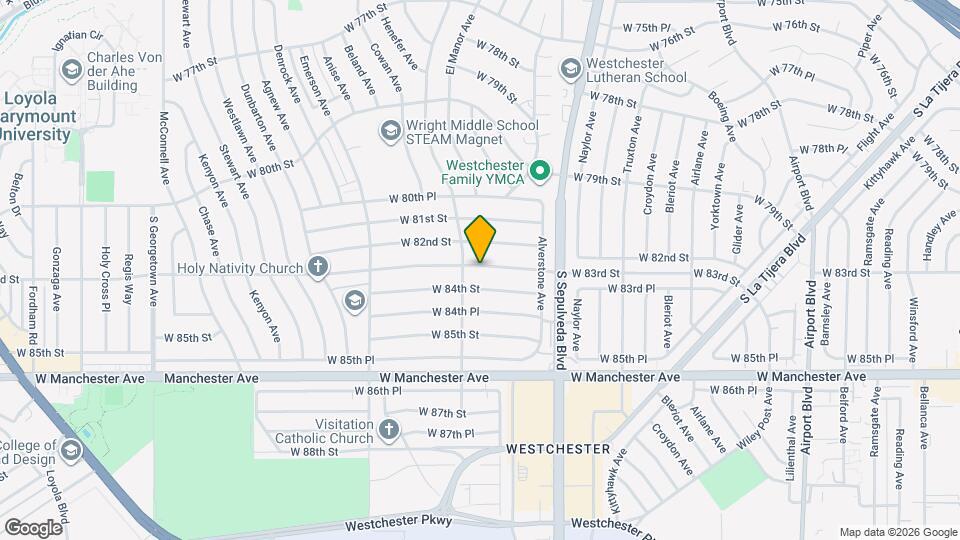 6416 W 83rd St Map and Location Details