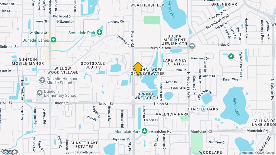 2195 Springrain Dr Map and Location Details