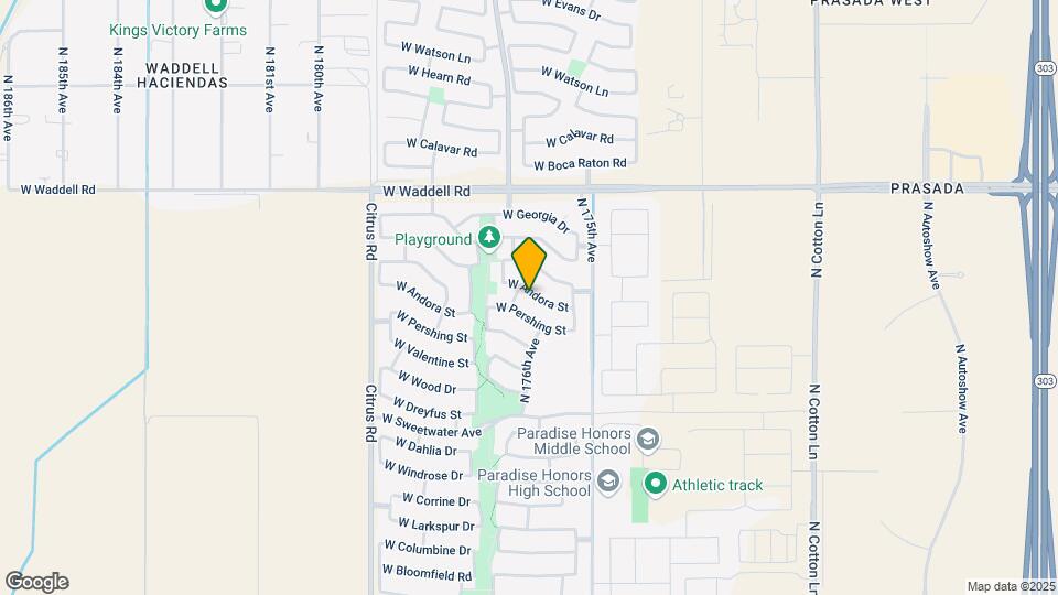 17597 W Andora St Map and Location Details