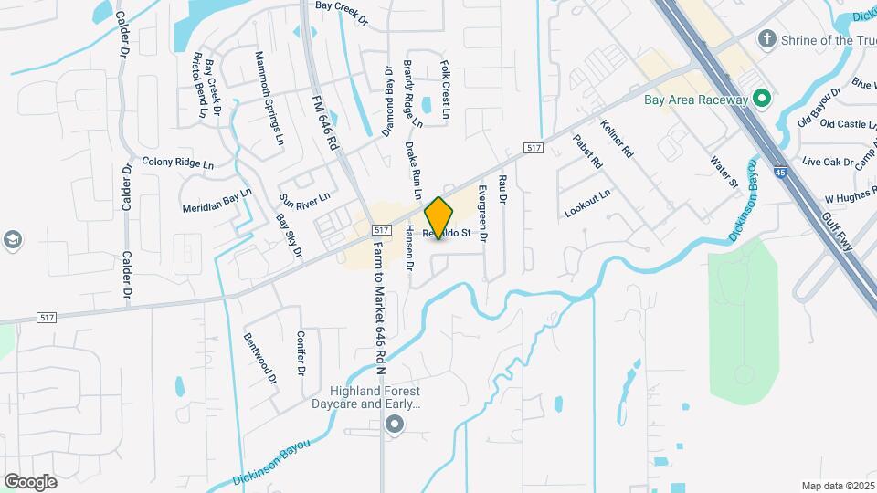 700 Bayou Crest Cir Map and Location Details