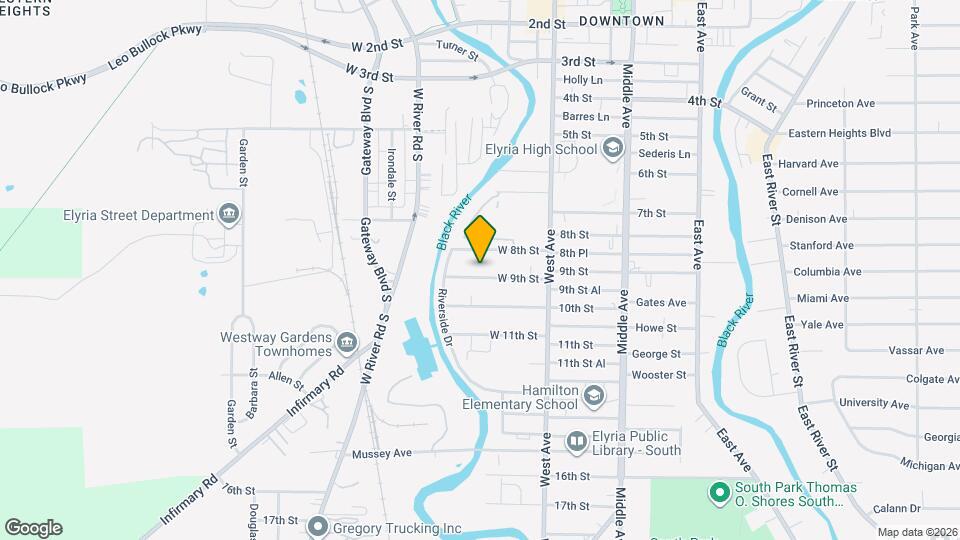 459 9th St, Unit Upper Mapa y Detalles de la Ubicación