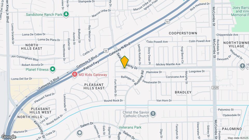 5125 Sweetwater Dr Map and Location Details