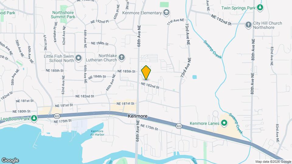 6901 NE 184th Ln Map and Location Details