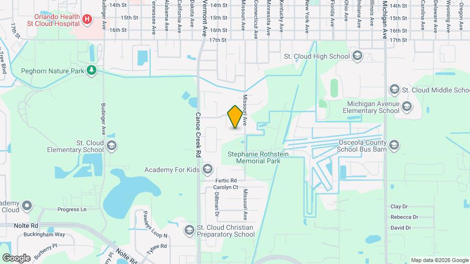 2596 Wekiva Ln Map and Location Details