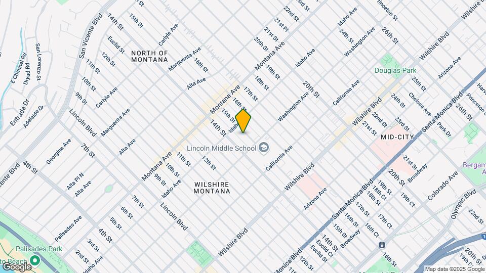 Prime Santa Monica | Charming Property Map and Location Details