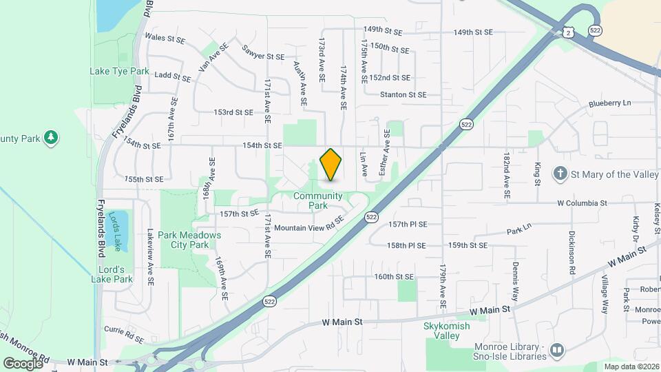 15567 173rd Ave SE Mapa y Detalles de la Ubicación