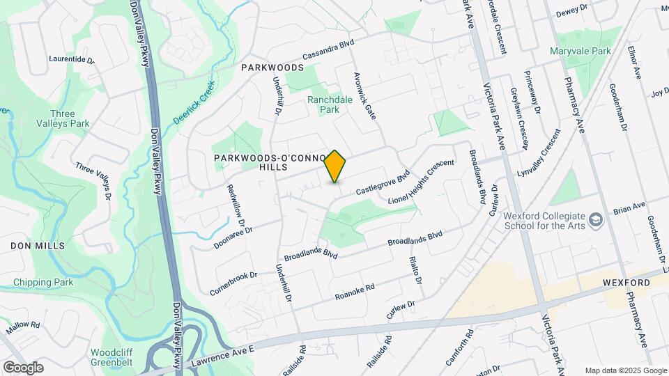 6 Fairhill Crescent Map and Location Details