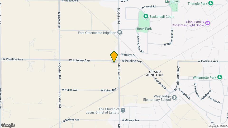 2468 W Poleline Ave Map and Location Details