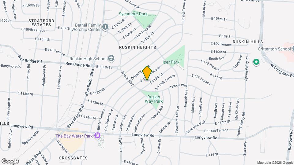 7610 E 113th St Map and Location Details