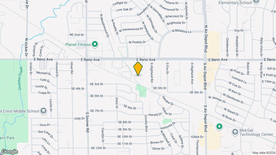 409 Char Ln Map and Location Details