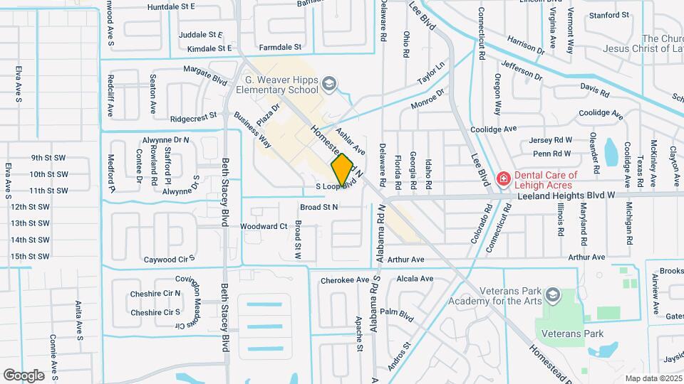 1115 S Loop Blvd Map and Location Details