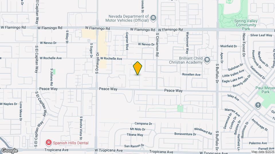 8329 Meridian Rdg Ave Map and Location Details