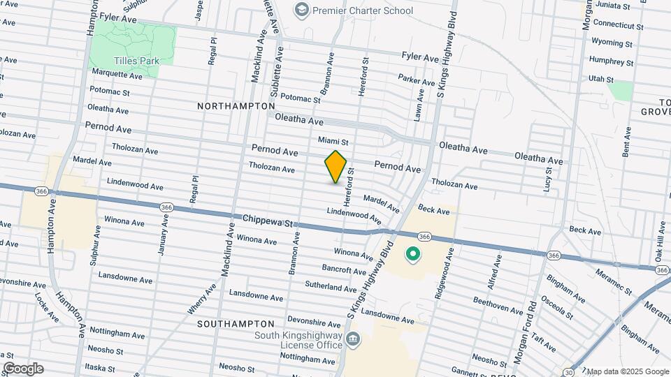 5019 Mardel Ave Mapa y Detalles de la Ubicación