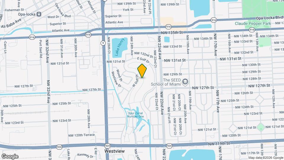 12774 NW 23rd Pl Map and Location Details