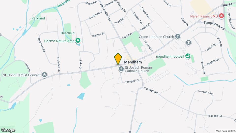 16 W Main St Map and Location Details