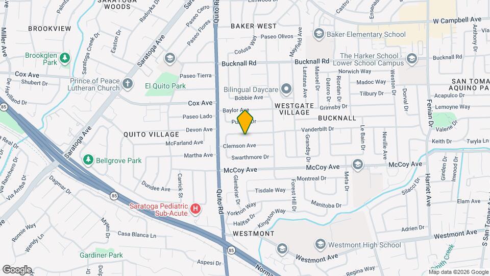 18354 Vanderbilt Dr Map and Location Details