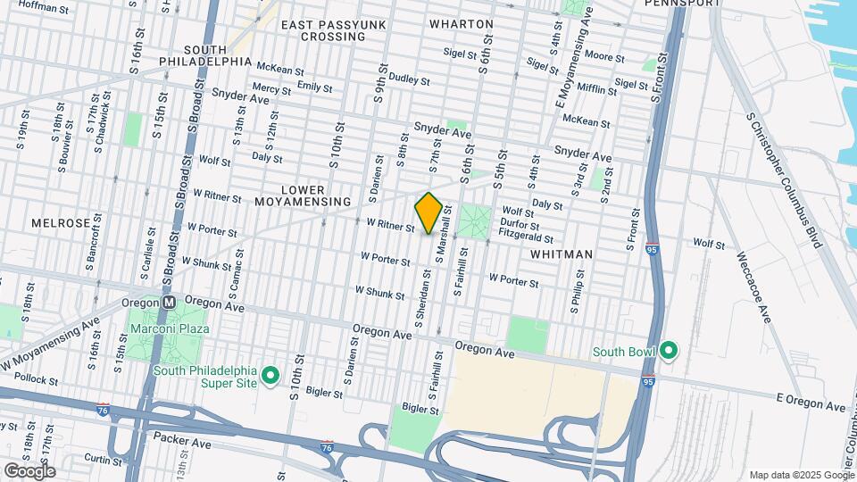 2410 S Sheridan St Map and Location Details