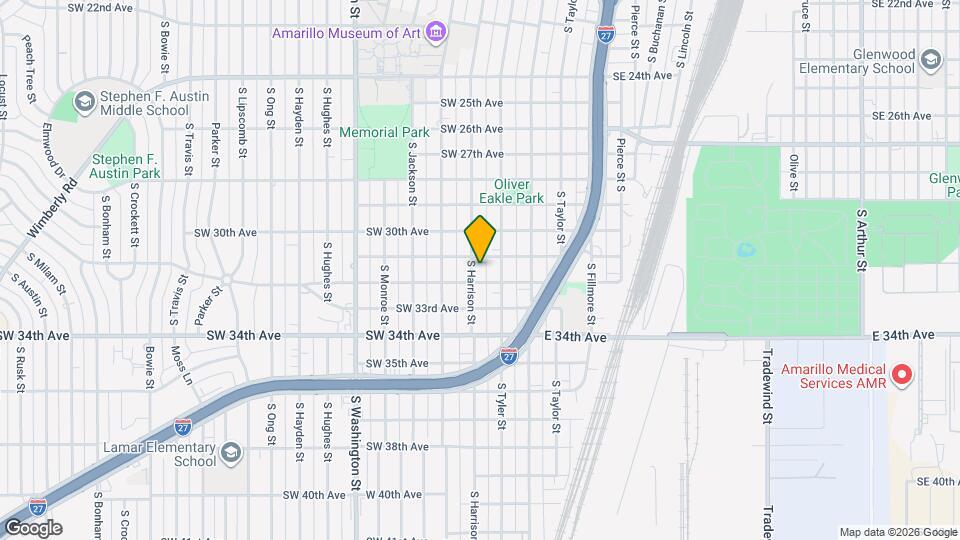 3105 S Harrison St Map and Location Details