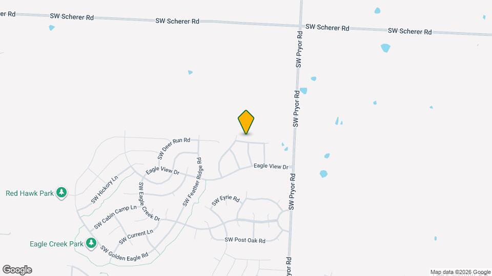 2154 SW Timbertrace Ln Map and Location Details