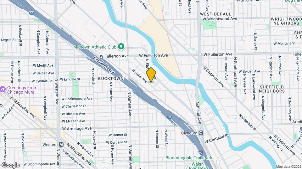 2231 N Lister Ave Map and Location Details