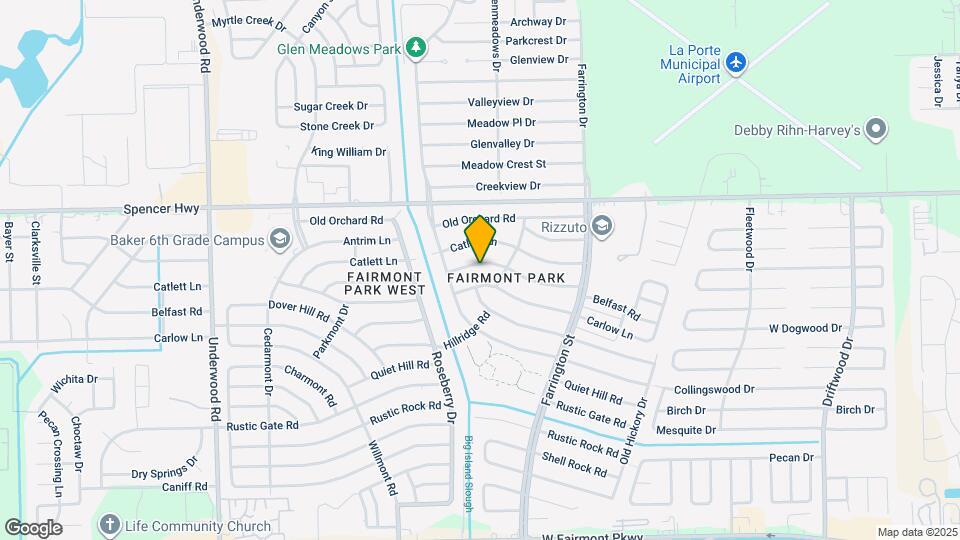 10222 Belfast Rd Map and Location Details