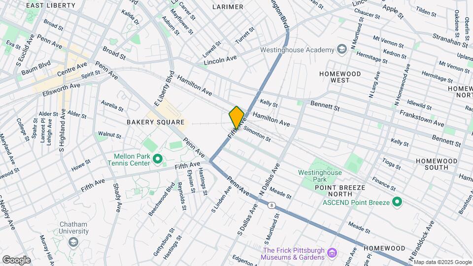 6703-6707 Mcpherson Blvd Mapa y Detalles de la Ubicación