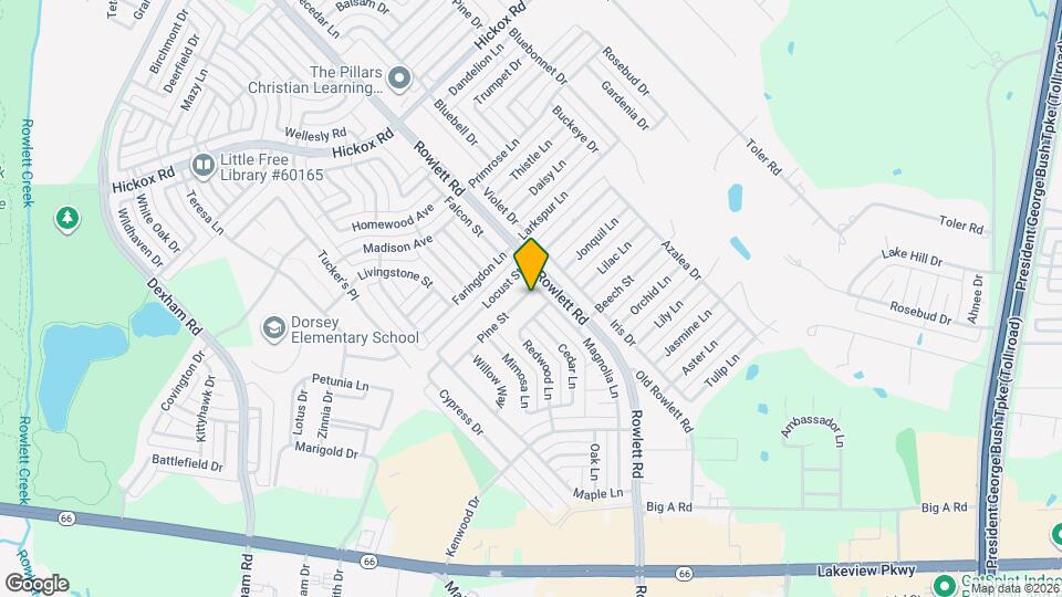 6412 Pine St Map and Location Details