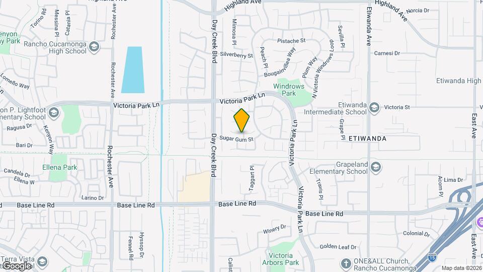 12399 Blazing Star Ct Map and Location Details