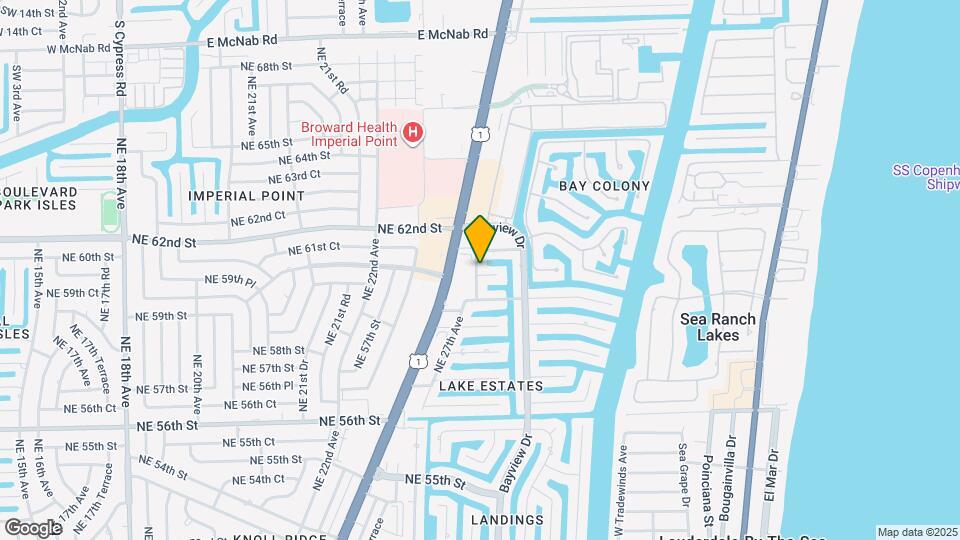 2801 NE 59th Ct Map and Location Details