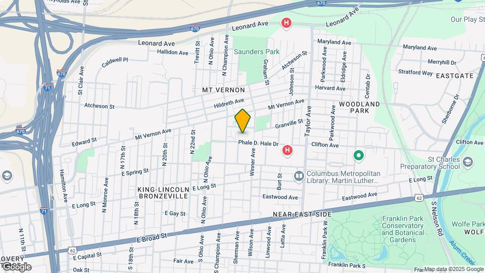 1320 Phale D. Hale Dr Mapa y Detalles de la Ubicación